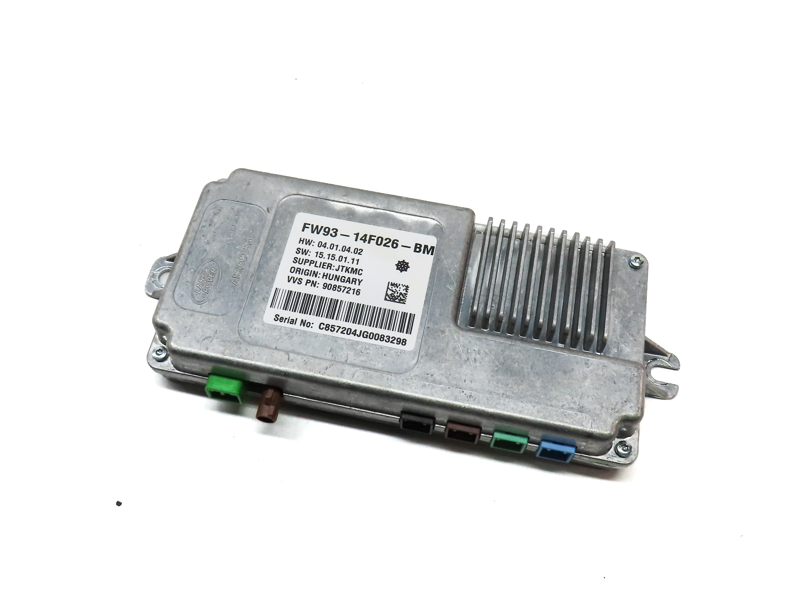 2014-2016 RANGE ROVER EVOQUE (L405 L538) SURROUND VIEW CAMERA CONTROL MODULE — exact item pictured